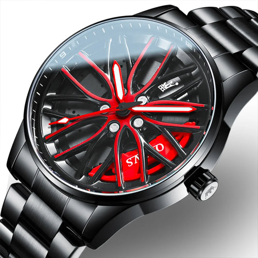 Top Band Unique Creative Designer Quartz Men Watch